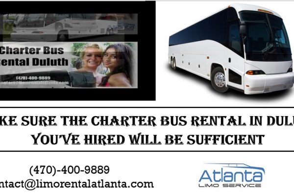 Charter Bus Rental Duluth