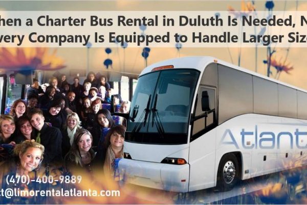 Charter Bus Rental Service Duluth