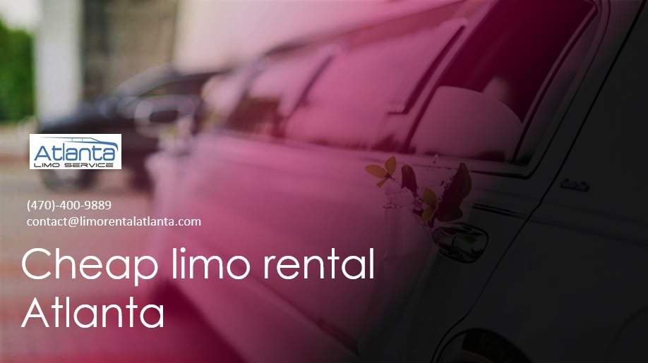 Cheap Limo Rentals Atlanta